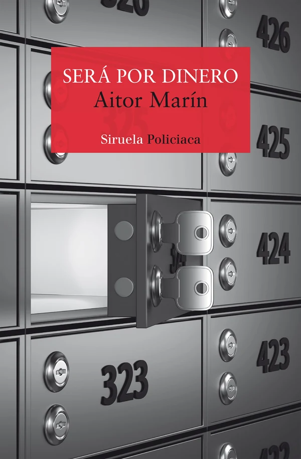 Portada de «Será por dinero», de Aitor Marín