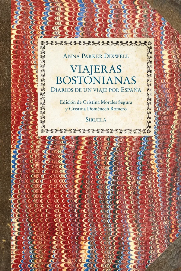 Portada de «Viajeras bostonianas», de Anna Parker Dixwell