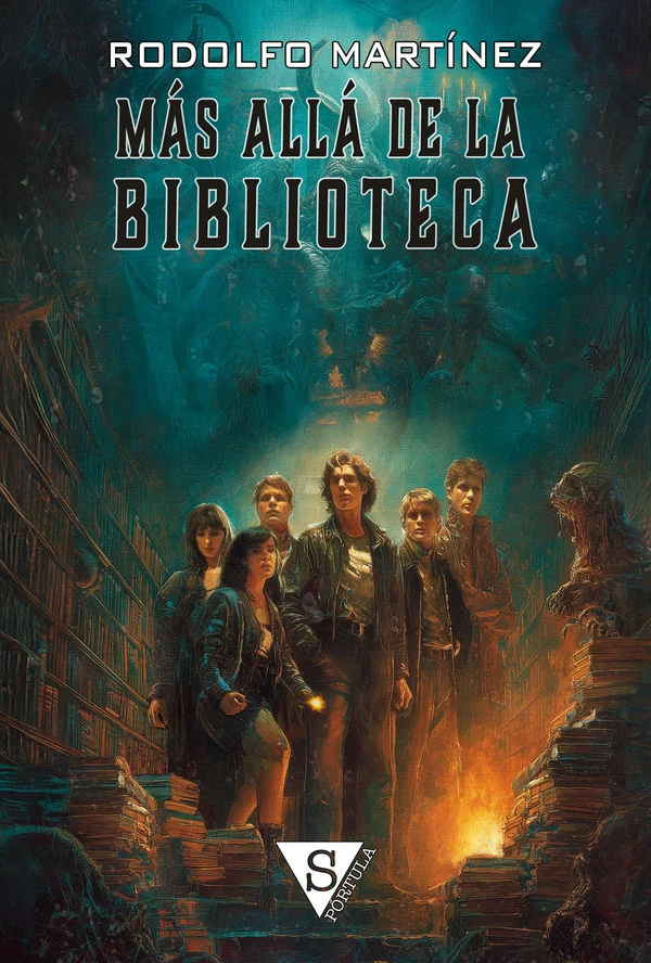 Portada de «Más allá de la biblioteca», de Rodolfo Martínez