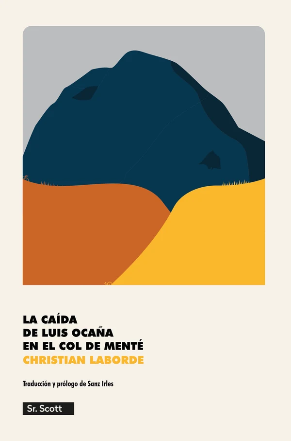Portada de «La caída de Luis Ocaña en el col de Menté», de Christian Laborde