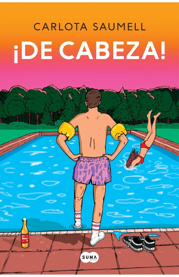 Portada de «¡De cabeza!», de Carlota Saumell