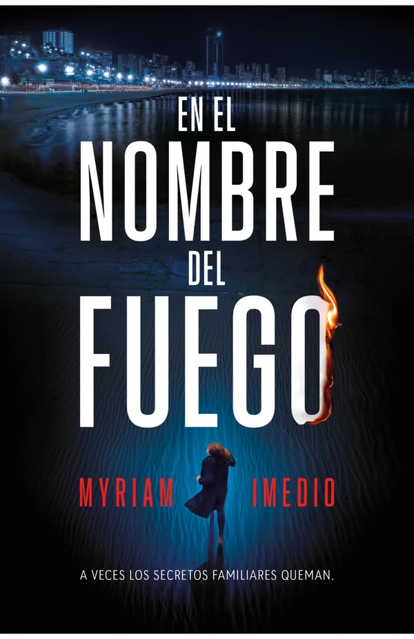 Portada de «En el nombre del fuego», de Myriam Imedio