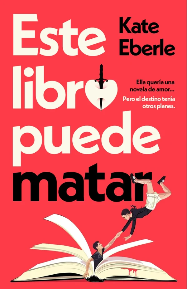 Portada de «Este libro puede matar», de Kate Eberle