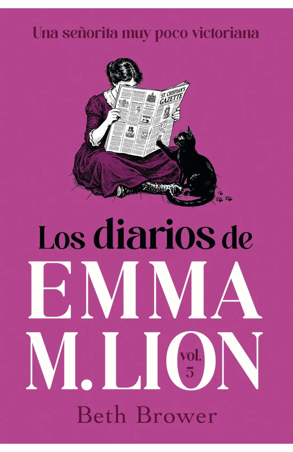 Portada de «Los diarios de Emma M. Lion 5», de Beth Brower