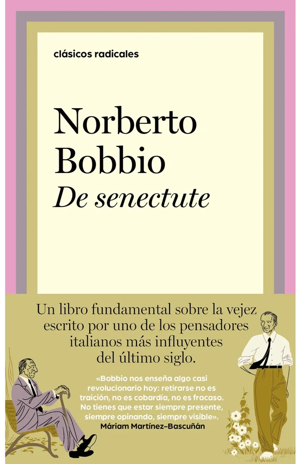 Portada de «De senectute», de Norberto Bobbio