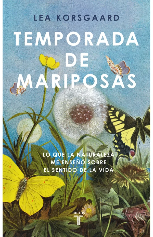 Portada de «Temporada de mariposas», de Lea Korsgaard