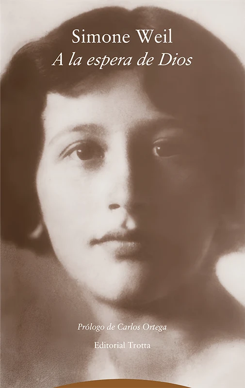 Portada de «A la espera de Dios», de Simone Weil
