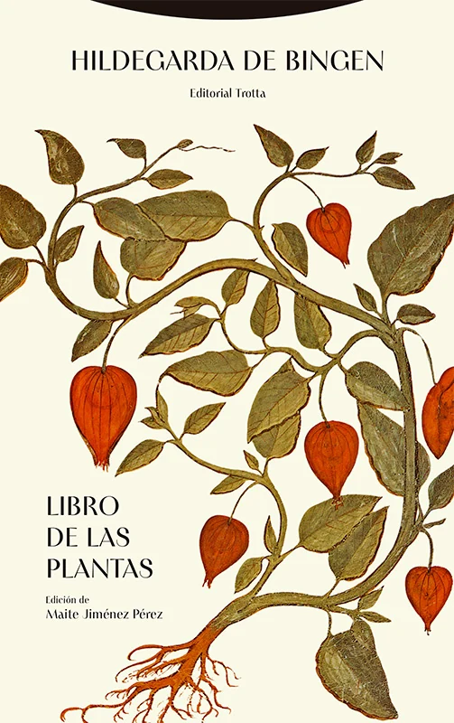 Portada de «Libro de las plantas», de Hildegarda de Bingen