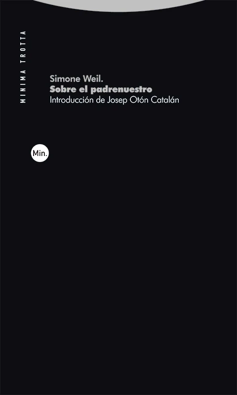 Portada de «Sobre el padrenuestro», de Simone Weil