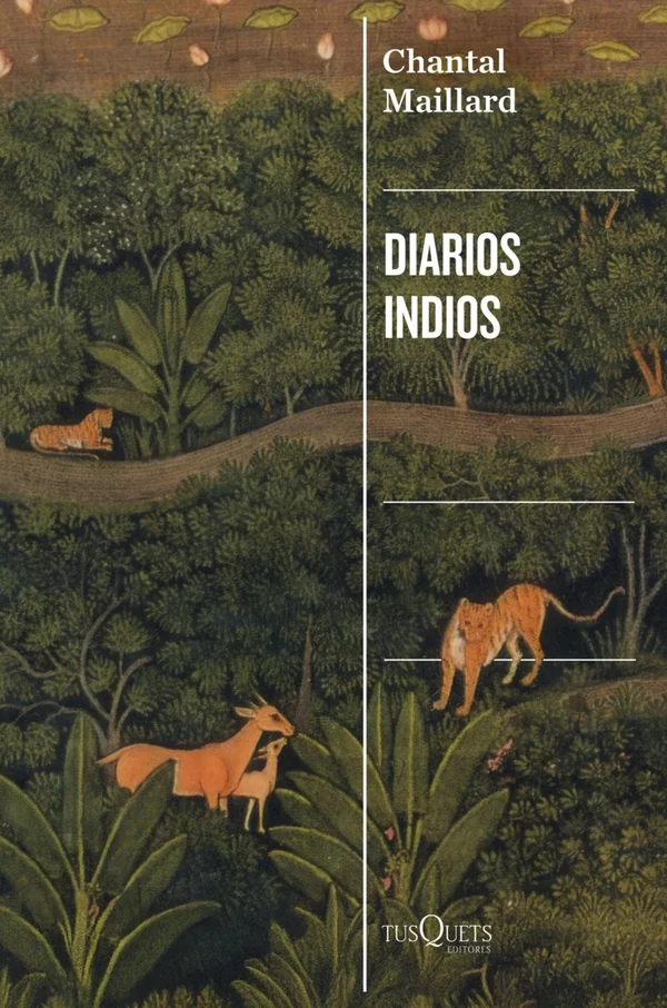 Portada de «Diarios indios», de Chantal Maillard