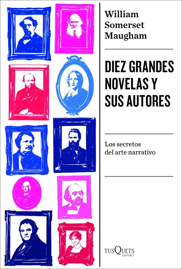 Portada de «Diez grandes novelas y sus autores», de William Somerset Maugham