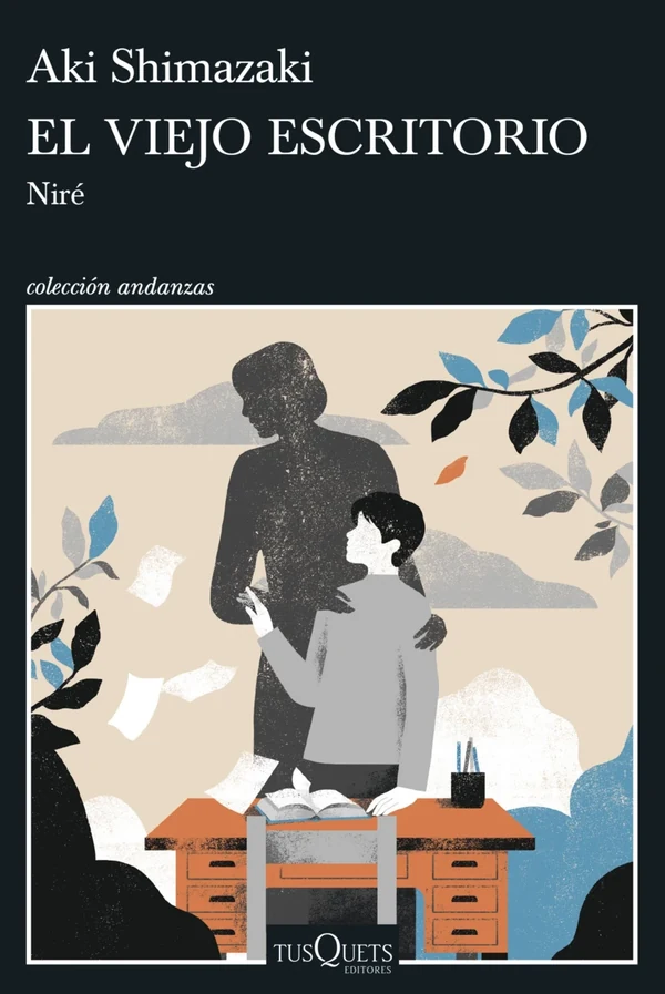 Portada de «El viejo escritorio», de Aki Shimazaki