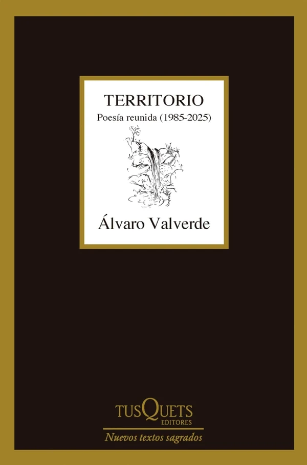 Portada de «Territorio. Poesía reunida (1985-2025)», de Álvaro Valverde