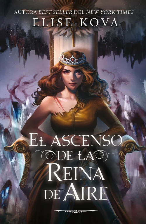 Portada de «El ascenso de la reina de aire», de Elise Kova