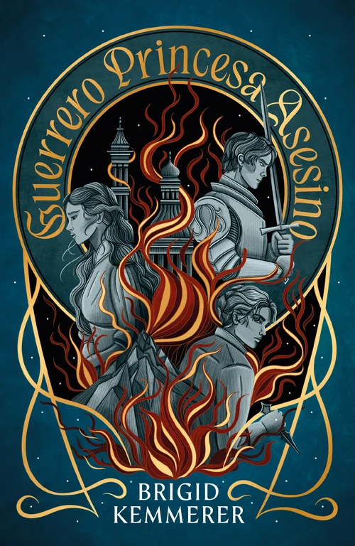 Portada de «Guerrero, princesa, asesino», de Brigid Kemmerer