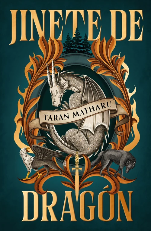 Portada de «Jinete de dragón», de Taran Matharu
