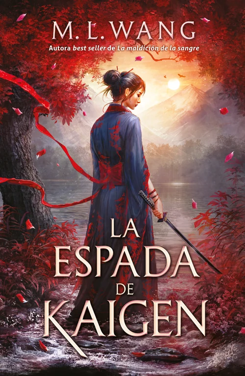 Portada de «La espada de Kaigen», de M. L. Wang