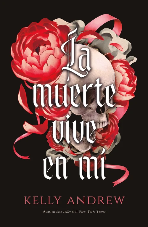 Portada de «La muerte vive en mí», de Kelly Andrew