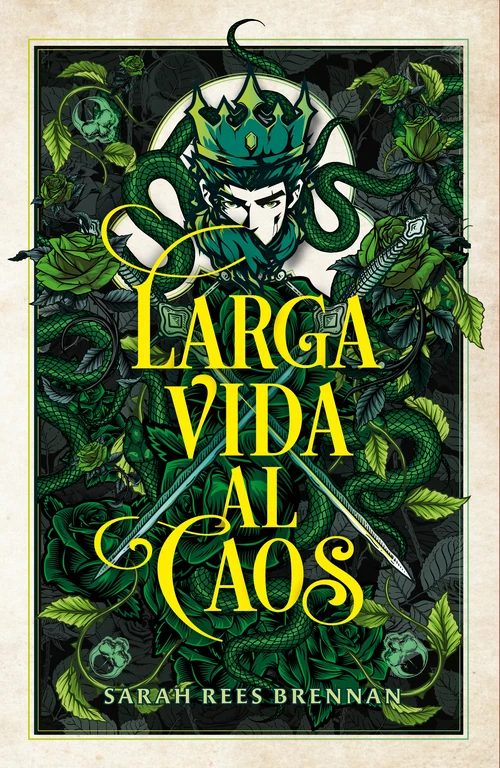 Portada de «Larga vida al caos», de Sarah Rees Brennan