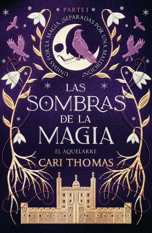 Portada de «Las sombras de la magia», de Cari Thomas