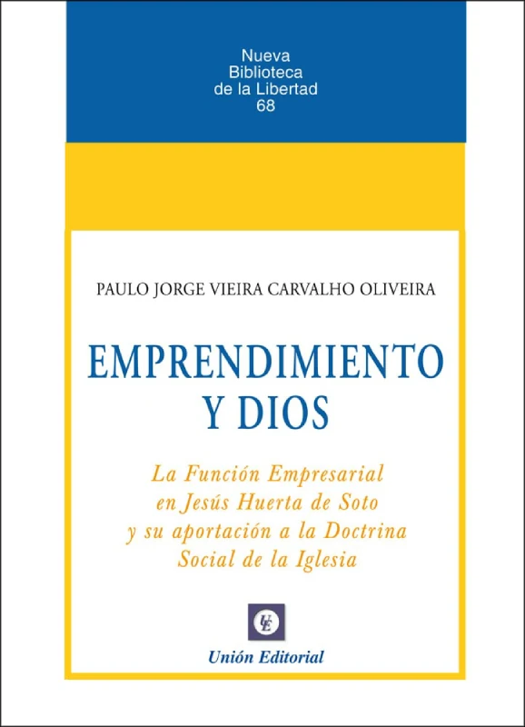 Portada de «Emprendimiento y Dios (Rústica)», de Paulo Jorge Vieira Carvalho Oliveira