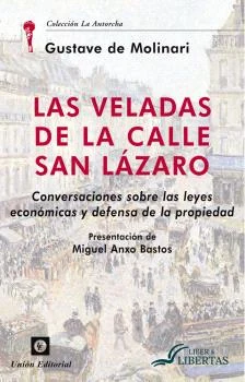 Portada de «Las veladas de la calle San Lázaro», de Gustave de Molinari