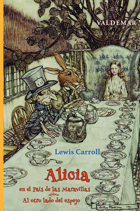Portada de «Alicia en el País de las Maravillas & Al otro lado del espejo», de Lewis Carroll