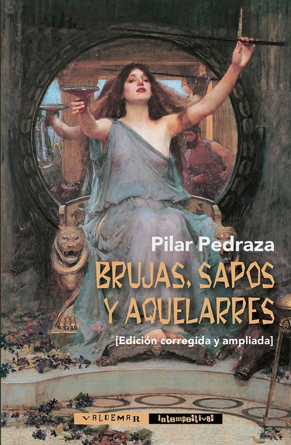 Portada de «Brujas, sapos y aquelarres», de Pilar Pedraza