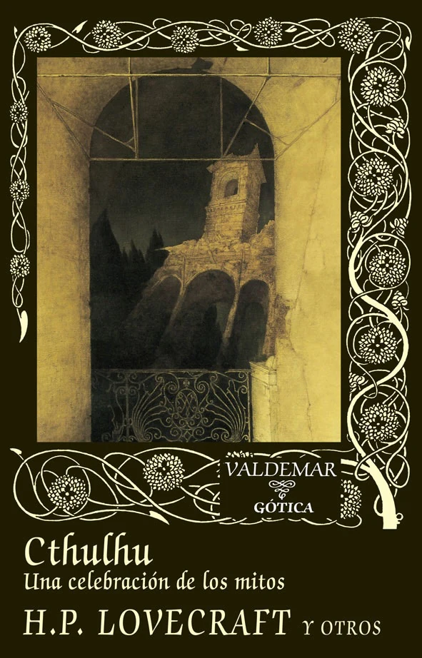 Portada de «Cthulhu. Una celebración de los mitos», de Howard Phillips Lovecraft