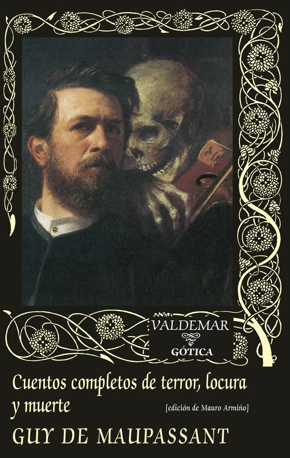 Portada de «Cuentos completos de terror, locura y muerte», de Guy de Maupassant