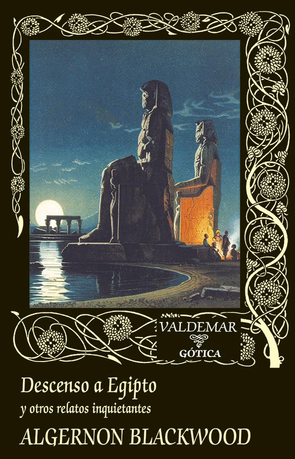Portada de «Descenso a Egipto», de Algernon Blackwood