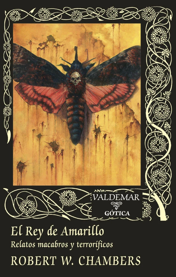 Portada de «El Rey de Amarillo», de Robert W. Chambers