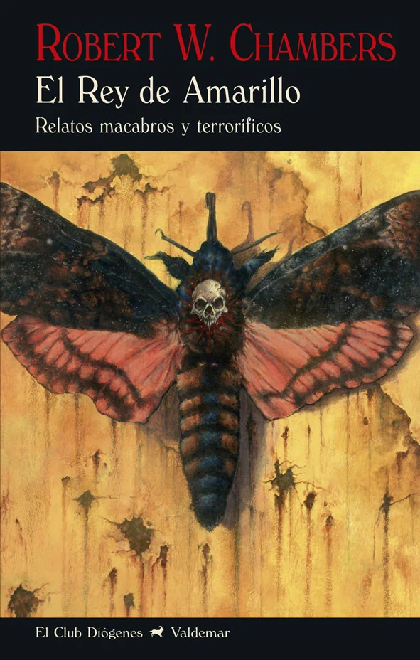 Portada de «El Rey de Amarillo», de Robert W. Chambers