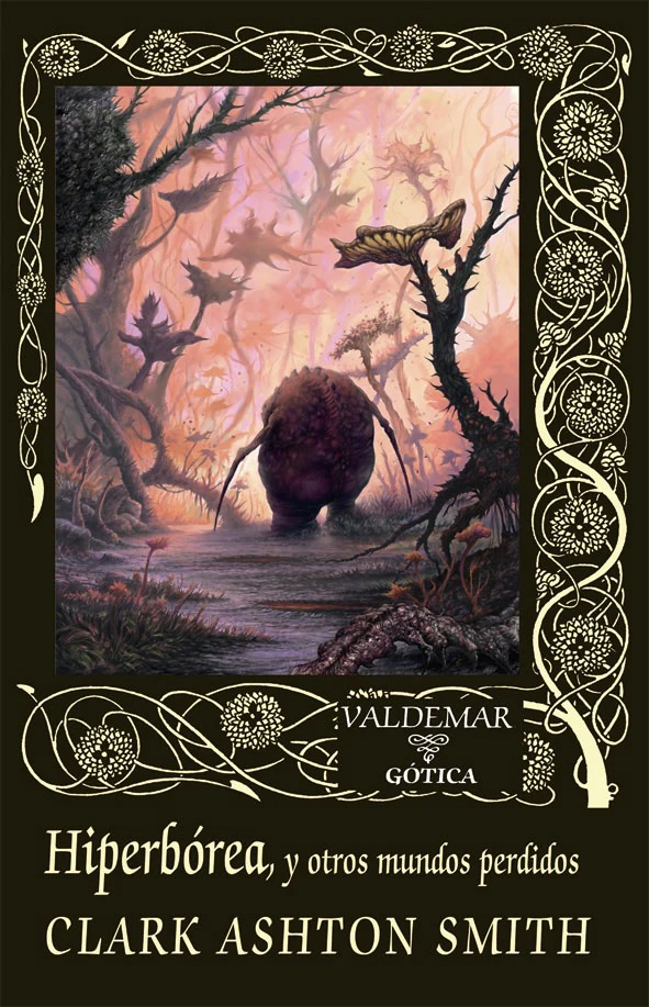 Portada de «Hiperbórea», de Clark Ashton Smith