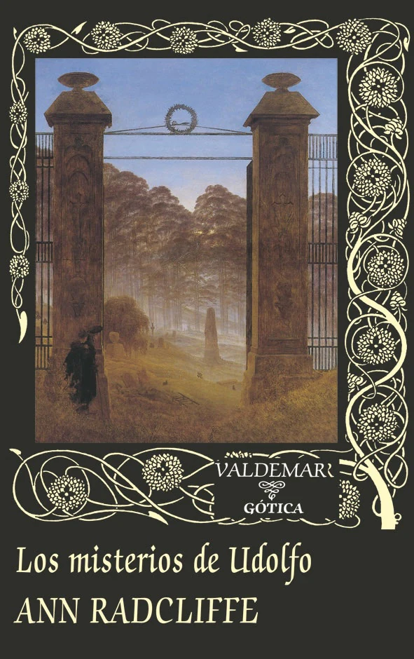Portada de «Los misterios de Udolfo», de Ann Radcliffe