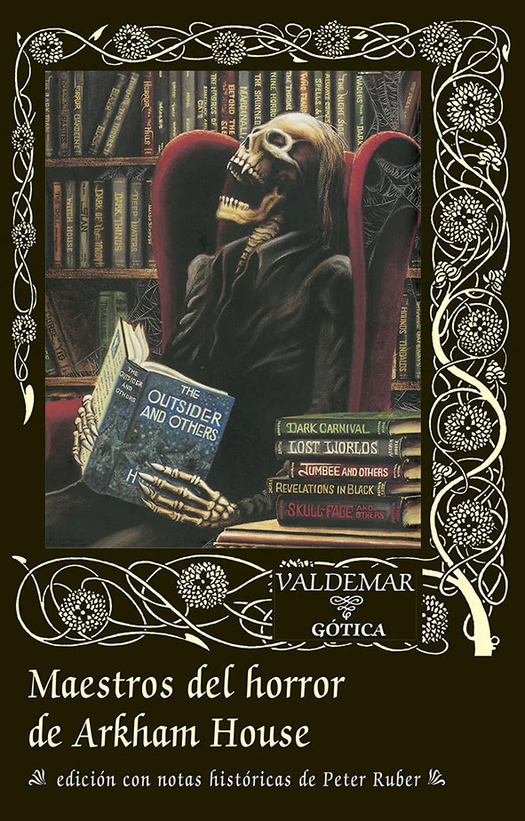 Portada de «Maestros del horror de Arkham House», de Varios autores