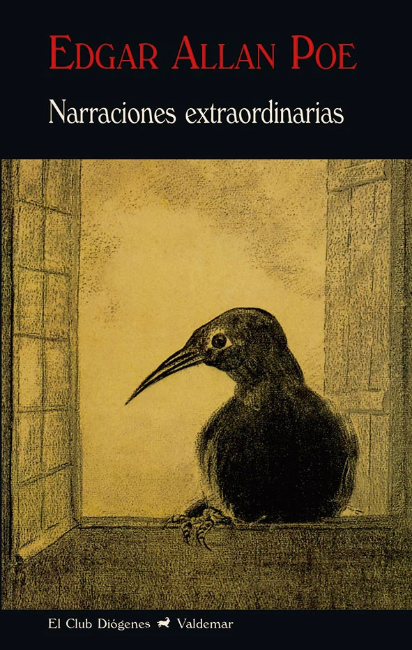 Portada de «Narraciones extraordinarias», de Edgar Allan Poe