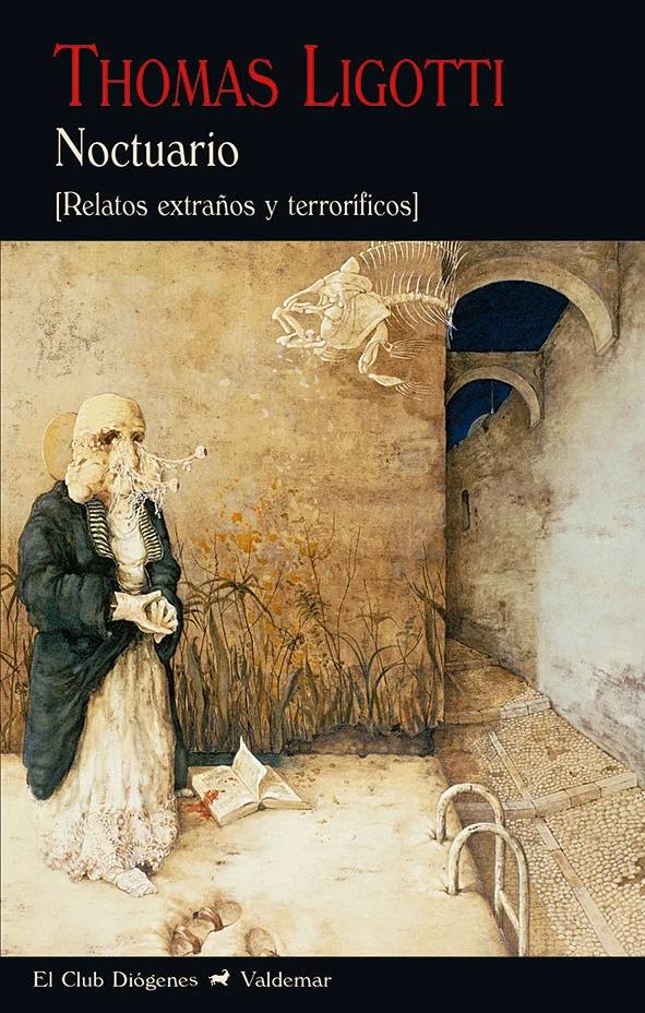 Portada de «Noctuario», de Thomas Ligotti