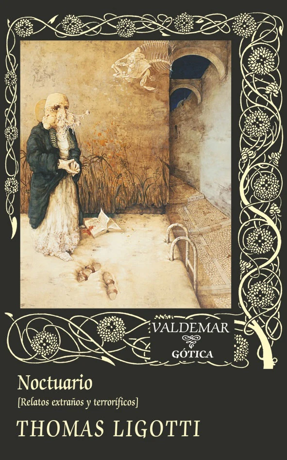 Portada de «Noctuario», de Thomas Ligotti