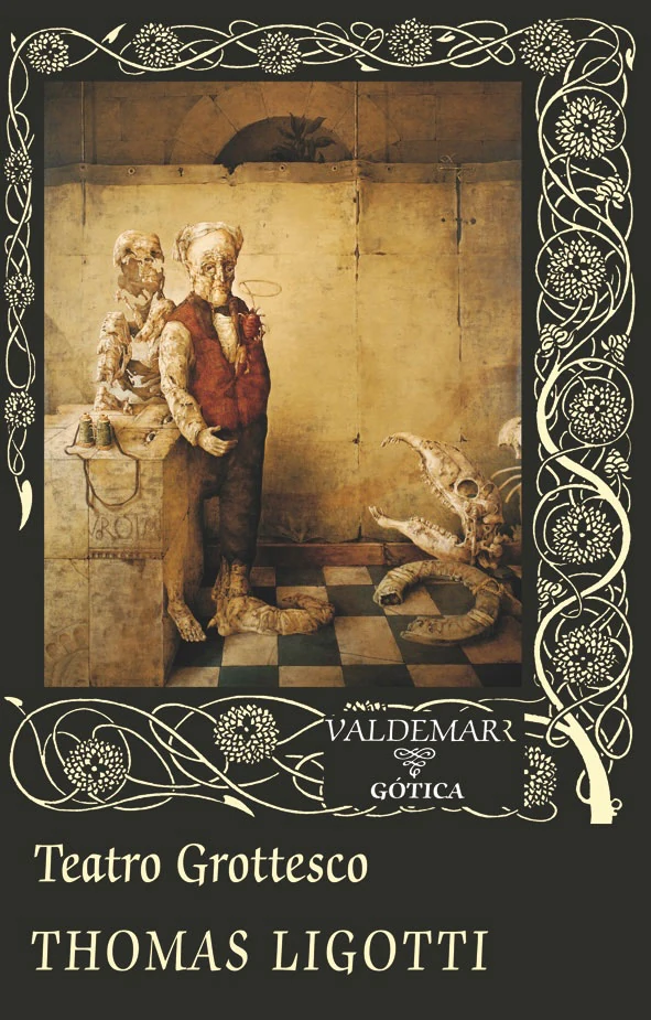 Portada de «Teatro Grottesco», de Thomas Ligotti