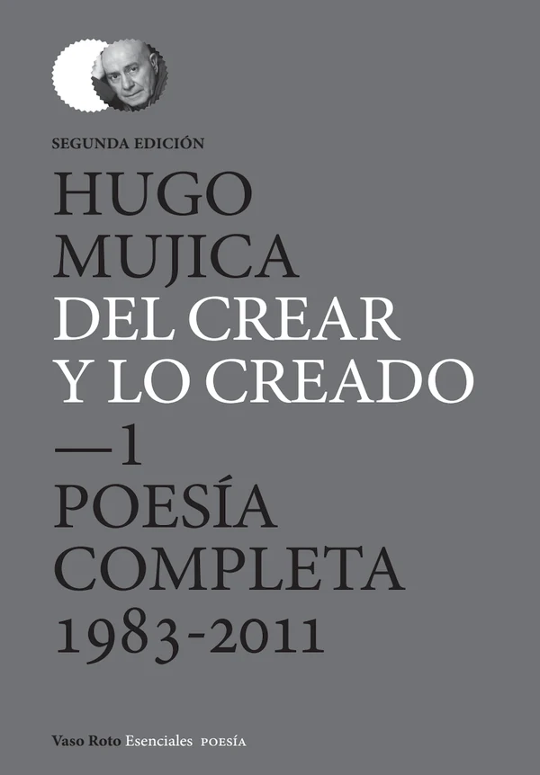 Portada de «Del crear y lo creado», de Hugo Mujica