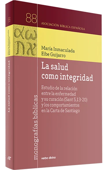 Portada de «La salud como integridad», de María Inmaculada Eibe Guijarro