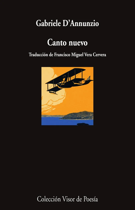 Portada de «Canto nuevo», de Gabriele D'Annunzio