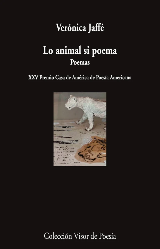 Portada de «Lo animal si poema», de Verónica Jaffé