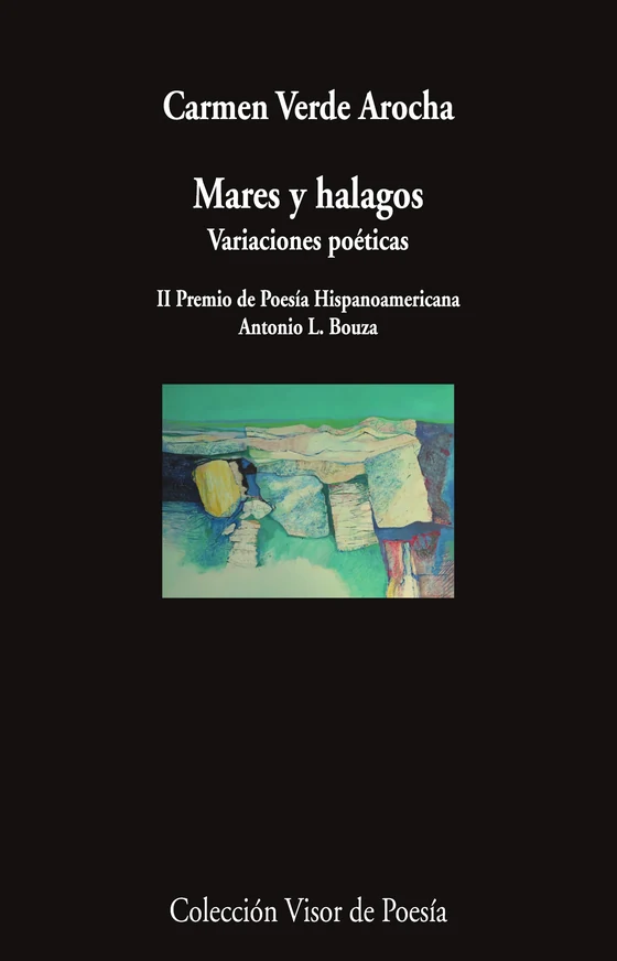 Portada de «Mares y halagos», de Carmen Verde Arocha