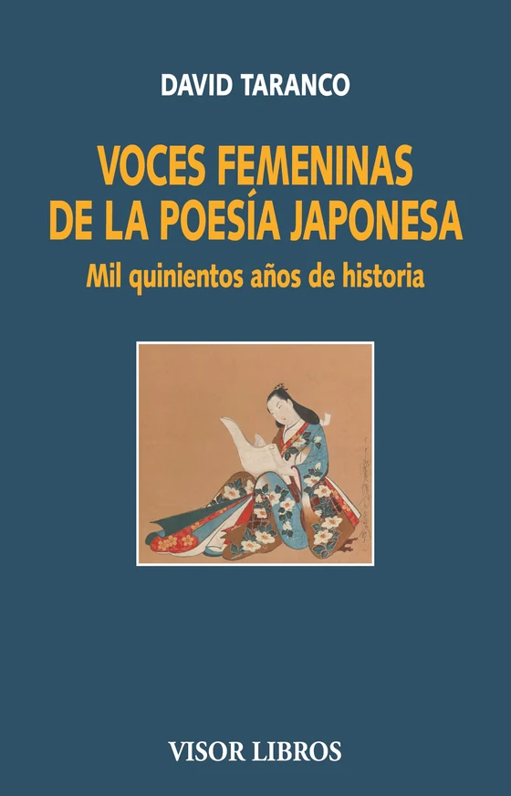 Portada de «Voces femeninas de la poesía japonesa», de David Taranco