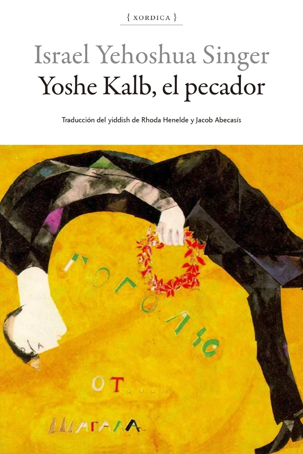 Portada de «Yoshe Kalb, el pecador», de Israel Yehoshua Singer