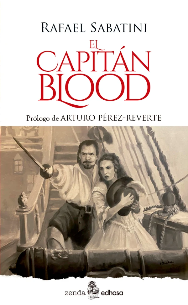 Portada de «El capitán Blood», de Rafael Sabatini